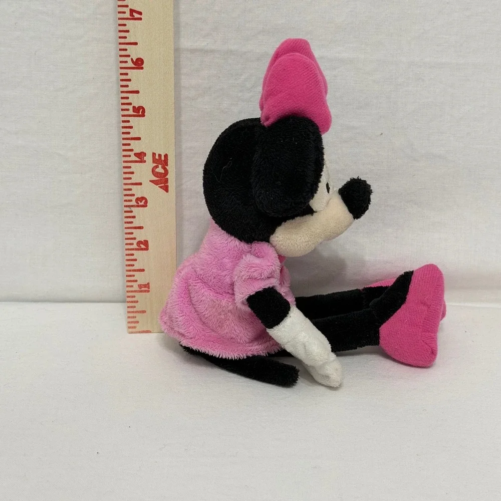 Disney Minnie Mouse‎ Plush Toy Kids OS Pink Excellent Squeaker Stuffed Animal